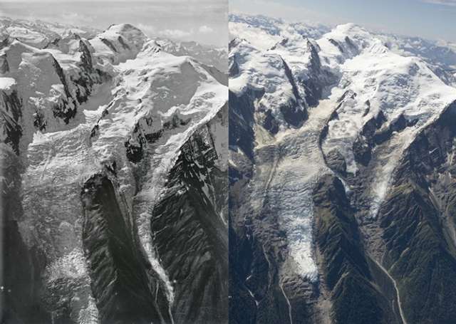 Танення льодовиків: фотопорівняння через сто років - фото 361694