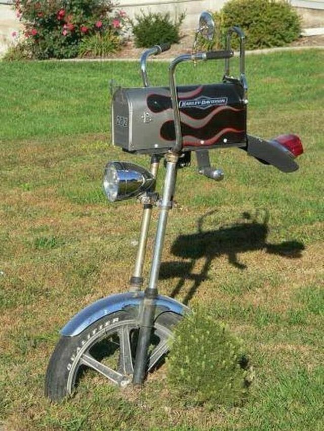 Креативі поштові скриньки, які дивують і лякають: фото - фото 361806