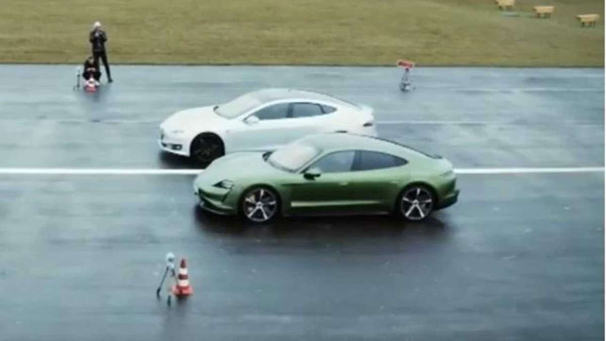 Porsche Taycan vs Tesla Model S - фото 1