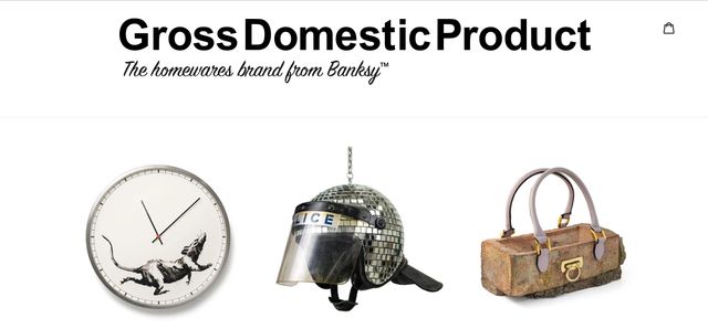 Художник Бенксі відкрив доступ до власного інтернет-магазину з унікальним товаром - фото 362264