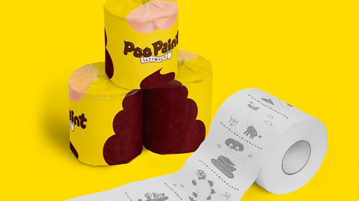 Туалетний папір-розмальовка - фото 1