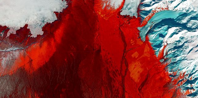 NASA показало, як виглядає Земля в інфрачервоному кольорі - фото 362301