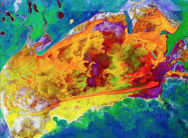 NASA показало, як виглядає Земля в інфрачервоному кольорі - фото 362305