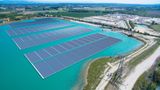 У Франції побудували найбільшу плавучу сонячну електростанцію в Європі: відео