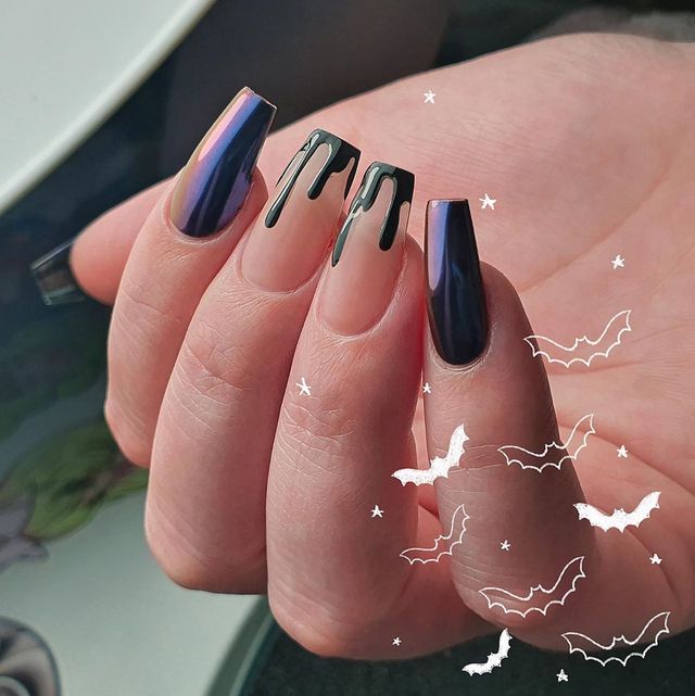 Манікюр на Хеловін 2020: модні тренди дизайну нігтів у фото - фото 363043