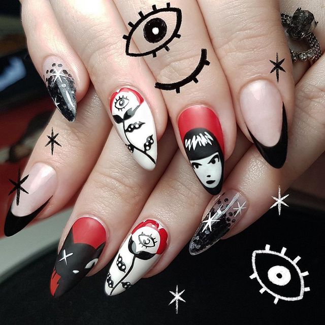 Манікюр на Хеловін 2020: модні тренди дизайну нігтів у фото - фото 363082