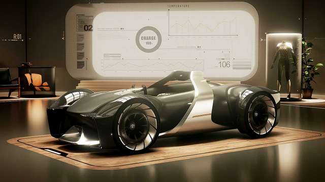 E-Racer: Toyota показала електрокар нового покоління з шоломом віртуальної реальності - фото 364219