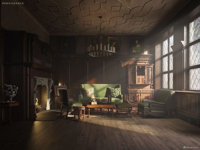 Від ренесансу до сьогодні: як змінювався інтер'єр вітальні за 600 років - фото 365519