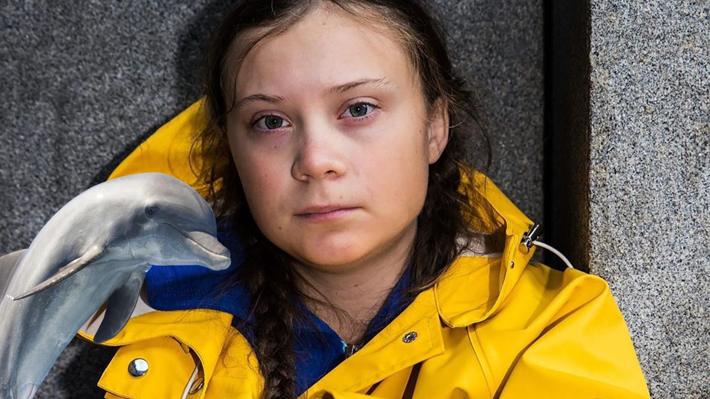 На дельфінах, мітлі або своїх двох: як Греті Тунберг пропонують дістатися до Європи зі США