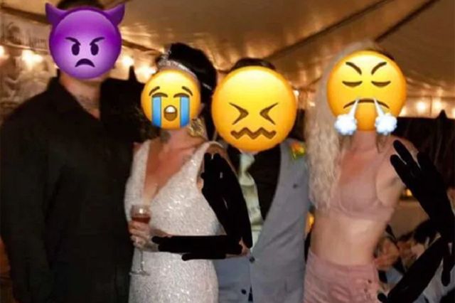 Дівчина прийшла на весілля в бюстгальтері і підірвала мережу: епічне фото - фото 366393