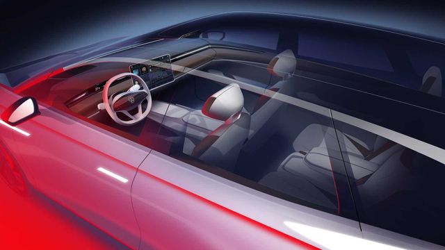 У Volkswagen показали ескізи нового електричного універсала - фото 366719