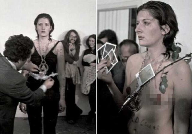 Художниця заради експерименту дозволила глядачам робити з собою все, що завгодно: 18+ - фото 367209