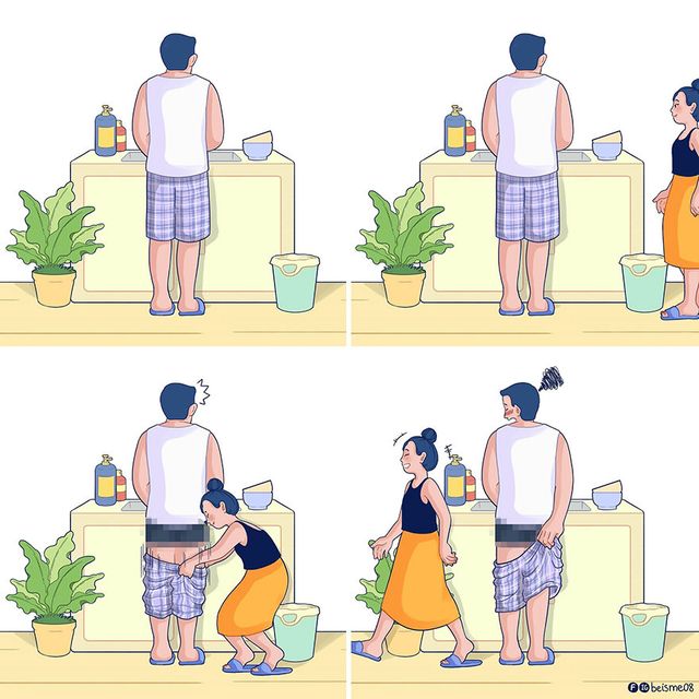 Художниця показує кумедні та милі моменти життя у парі: фото - фото 367269