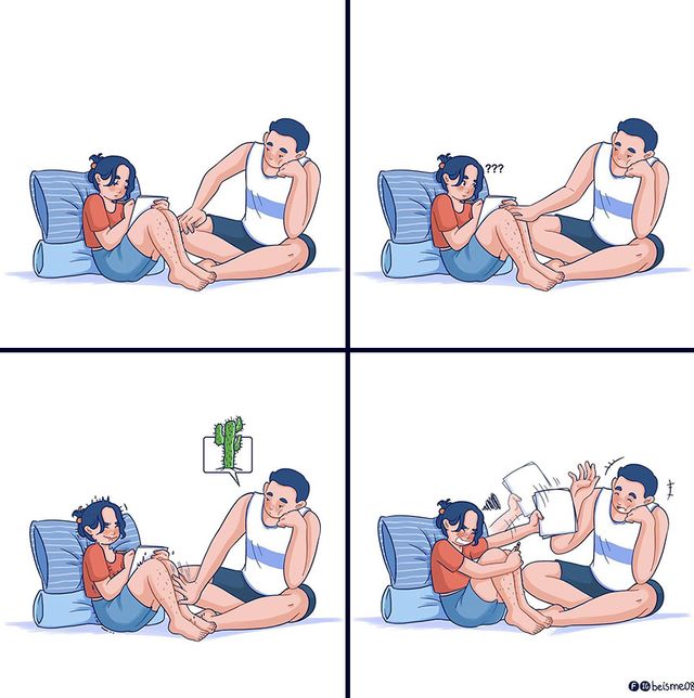 Художниця показує кумедні та милі моменти життя у парі: фото - фото 367272