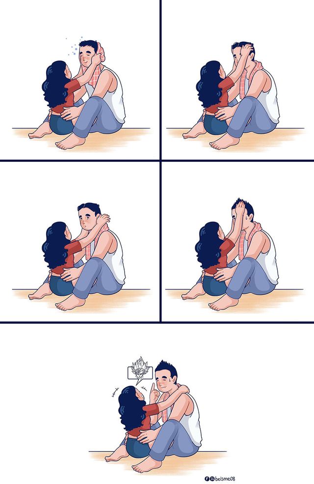 Художниця показує кумедні та милі моменти життя у парі: фото - фото 367273