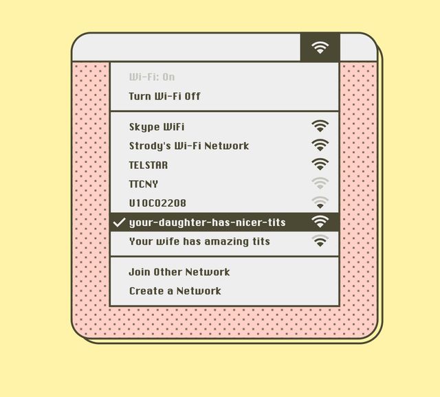 У мережі з'явився музей кумедних назв Wi-Fi - фото 367383