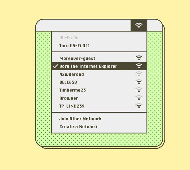 У мережі з'явився музей кумедних назв Wi-Fi - фото 367390