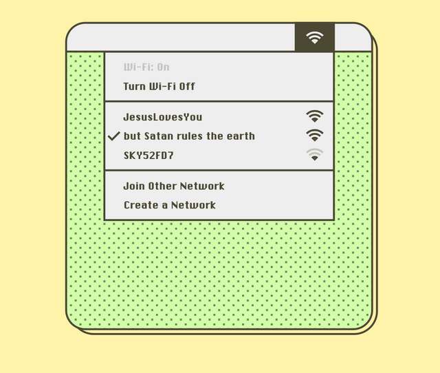 У мережі з'явився музей кумедних назв Wi-Fi - фото 367391