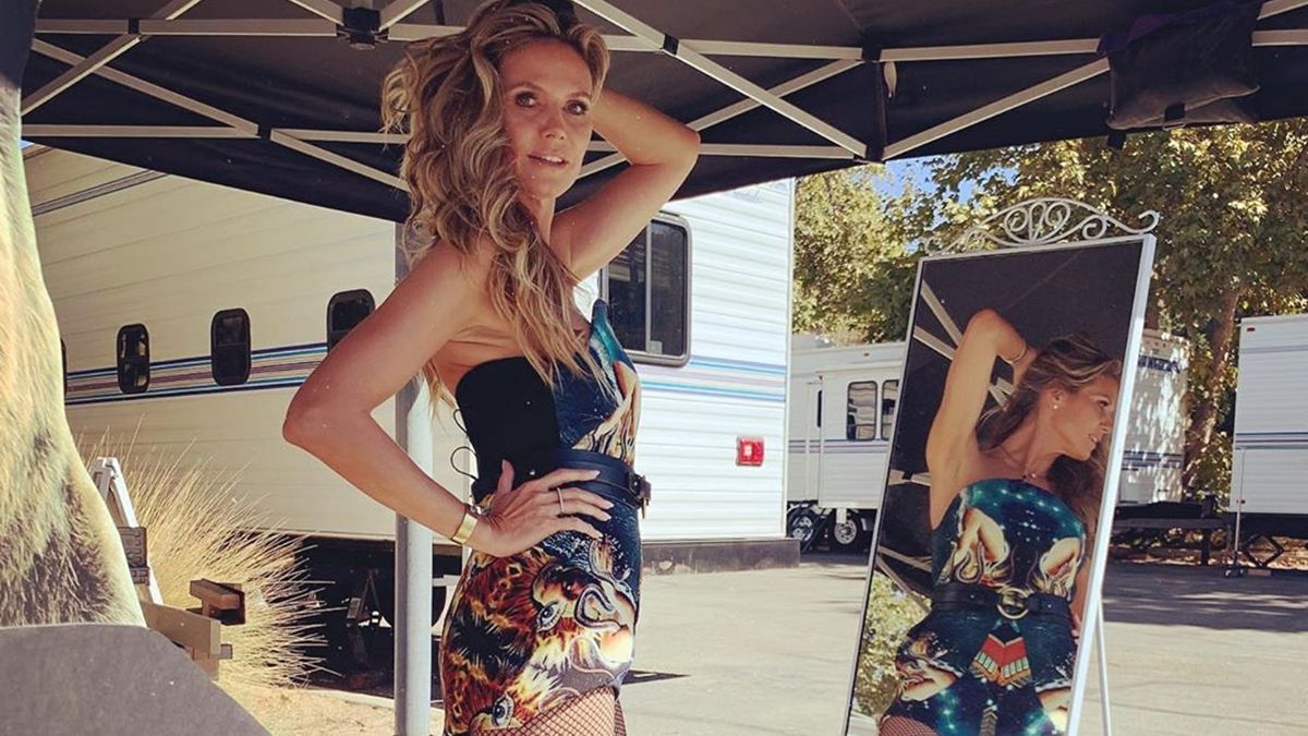 Хайді Клум розбурхала шанувальників  сексуальними фото з юності (18+)