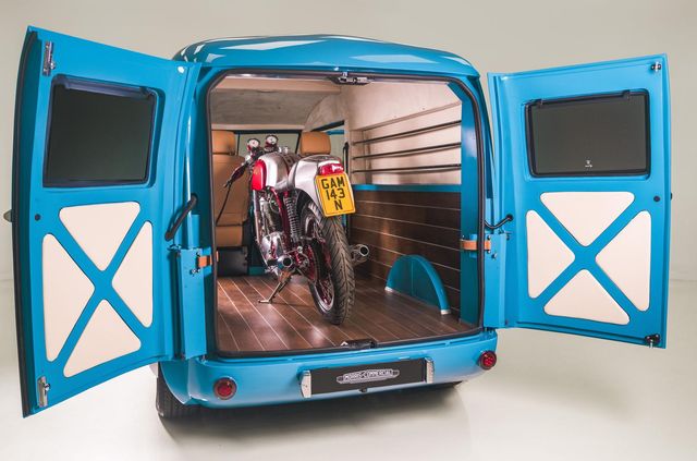 Культовий британський фургон 40-х став електрокаром - фото 367905