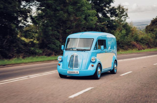 Культовий британський фургон 40-х став електрокаром - фото 367913