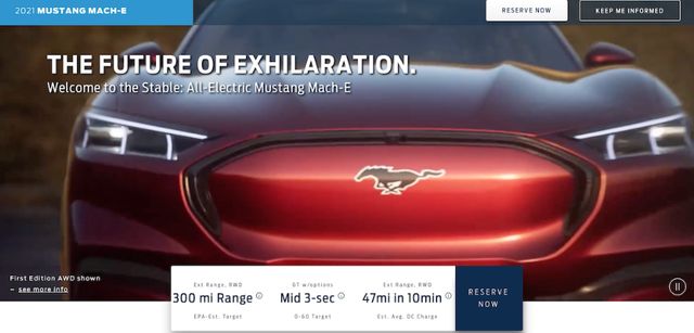 Дизайн кросовера Ford Mustang Mach-E розкрили до прем'єри - фото 368471