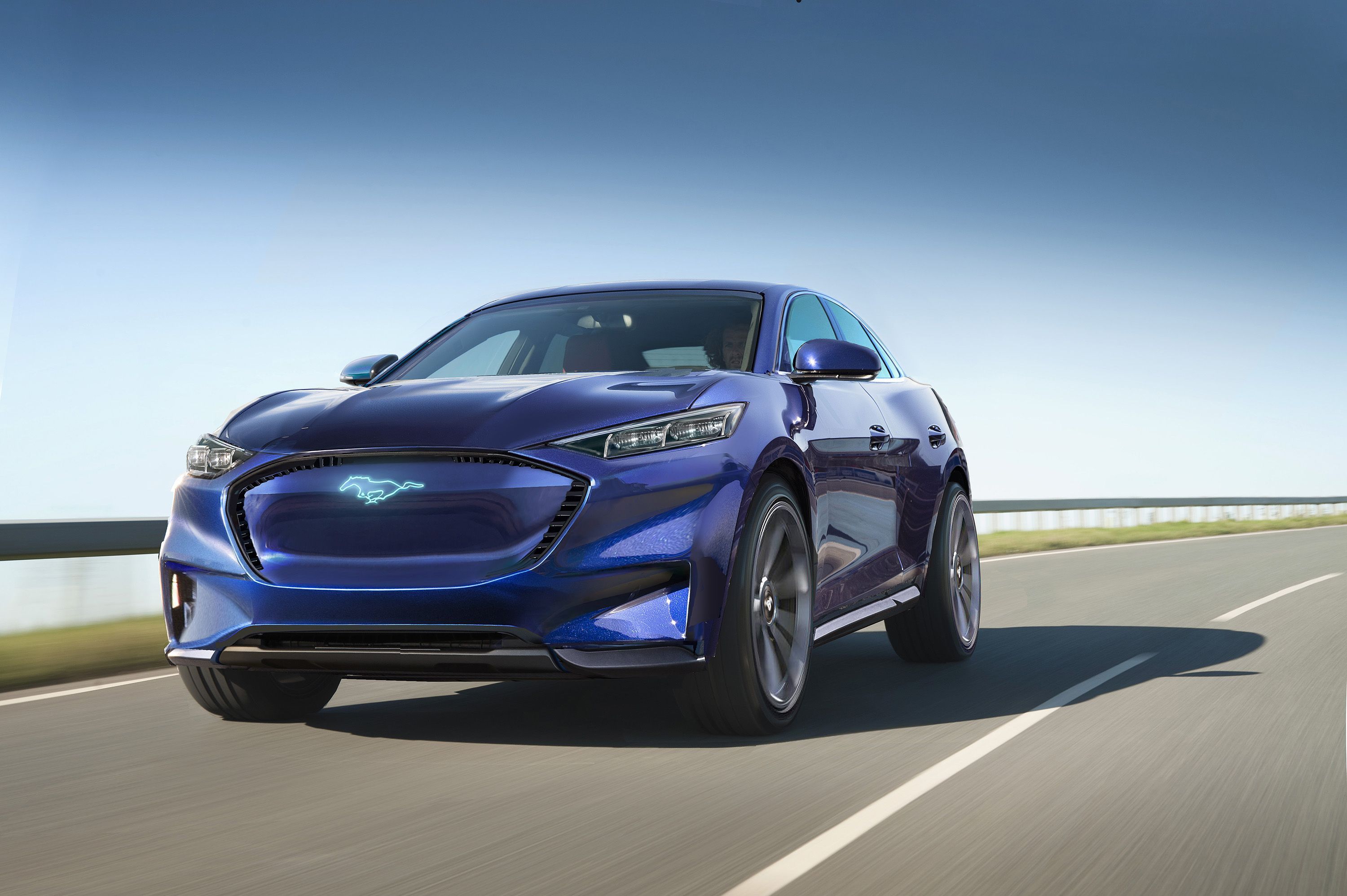 Дизайн кросовера Ford Mustang Mach-E розкрили до прем'єри