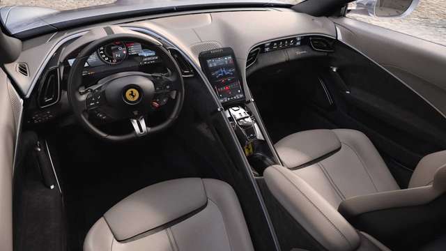 Ferrari представила унікальний автомобіль з сенсорними дверима - фото 368684