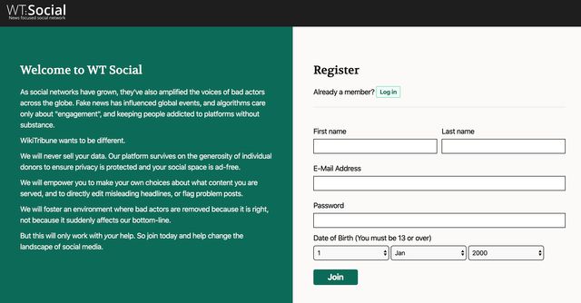 Без реклами: співзасновник Вікіпедії створив соцмережу - фото 368962