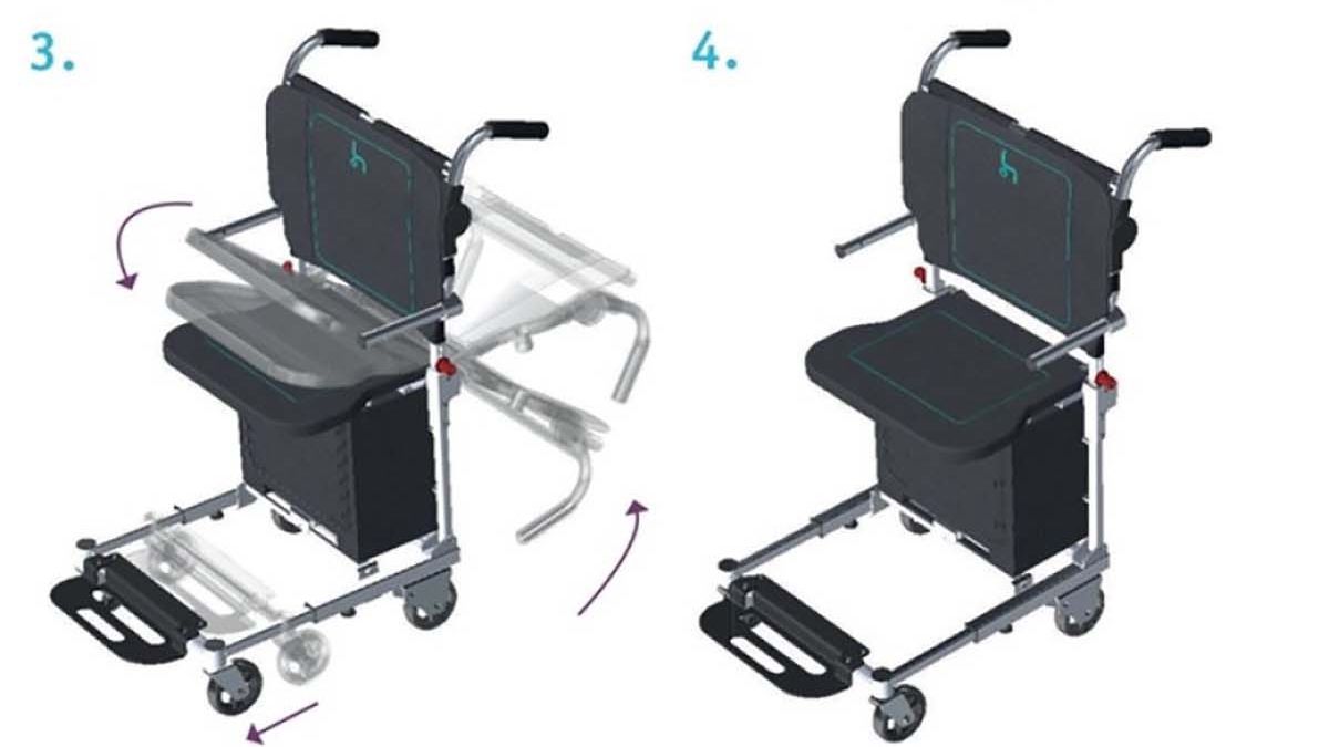 Це геніально: інженер створив унікальне крісло-валізу