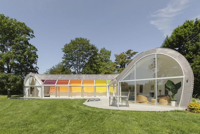Американці створили незвичайний дім-кокон: яскраві фото - фото 369619