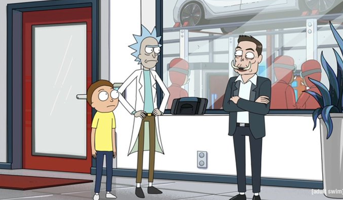 Ілон Маск озвучив свою альтернативну версію у мультику Рік і Морті: смішне відео