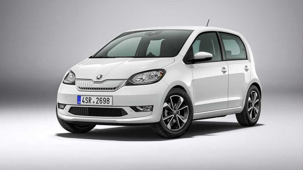 Skoda показала крихітний міський електромобіль