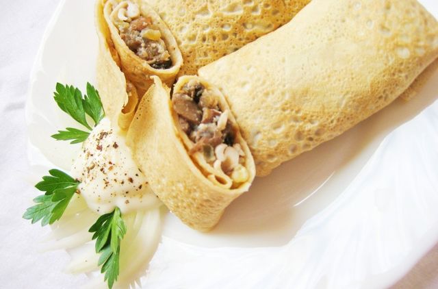 Налисники з грибами - фото 370670