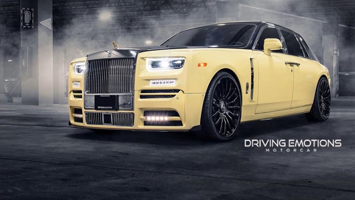 У мережі показали голлівудський тюнінг Rolls-Royce Phantom для знаменитого репера - фото 1