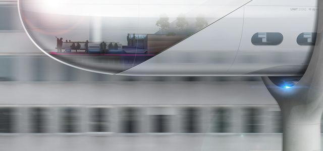 Інженери представили футуристичний концепт 'літаючого' поїзда - фото 371375