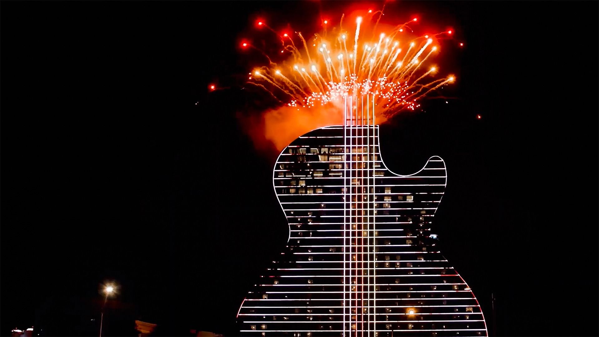 У США з'явився готель у формі гітари: ефектні фото