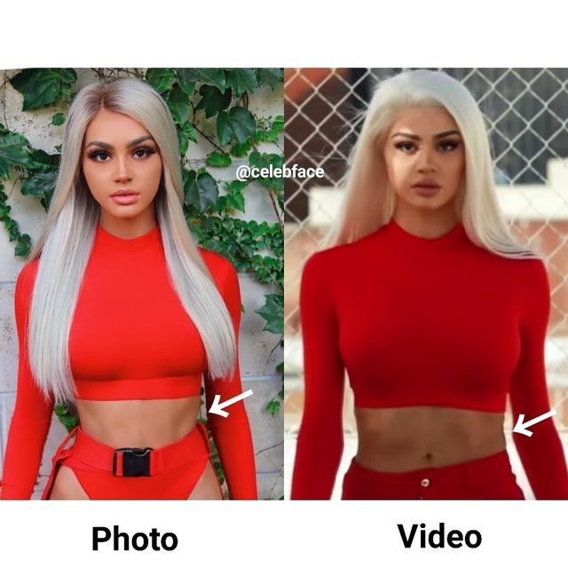 Інтернет і реальність: розкішну Instagram-модель упіймали на фотошопі - фото 371502