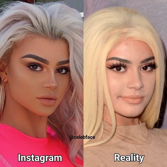 Інтернет і реальність: розкішну Instagram-модель упіймали на фотошопі - фото 371506