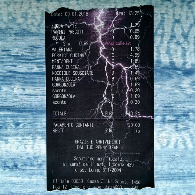 Молодий італієць ніколи не викидає чеки, і ось для чого (фото) - фото 372172