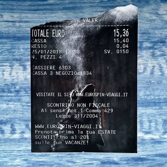 Молодий італієць ніколи не викидає чеки, і ось для чого (фото) - фото 372177