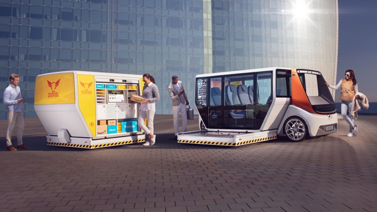 Швейцарці здивували незвичайним промисловим електрокаром