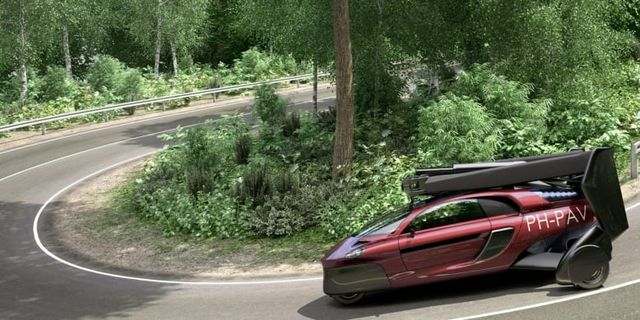 У США представили прототип літаючого автомобіля - фото 372233