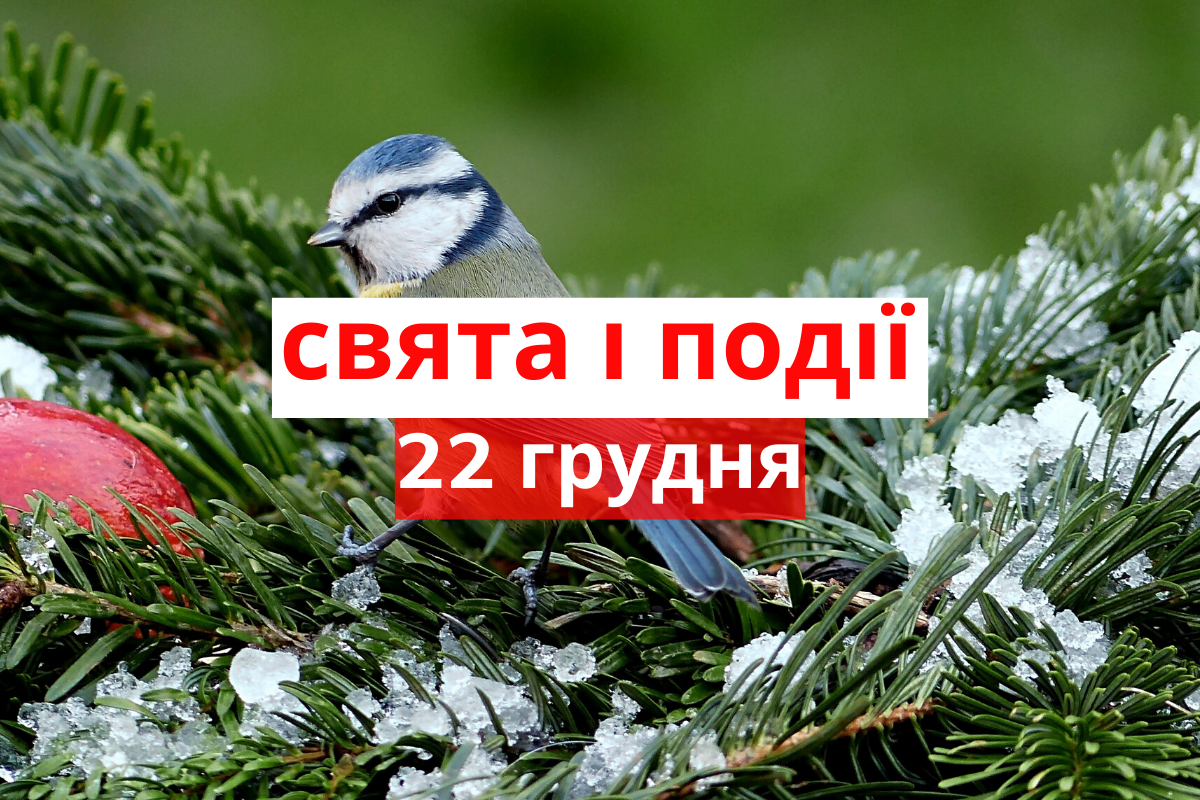 22 грудня 2019 – яке сьогодні свято: традиції, заборони і прикмети