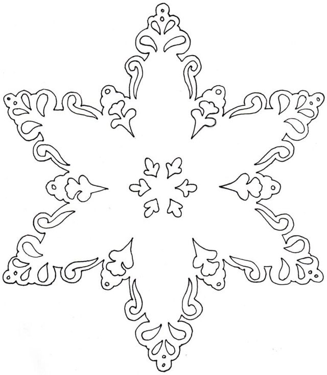 Трафарети на Новий 2024 рік: шаблони, як зробити витинанки для вікон - фото 372744