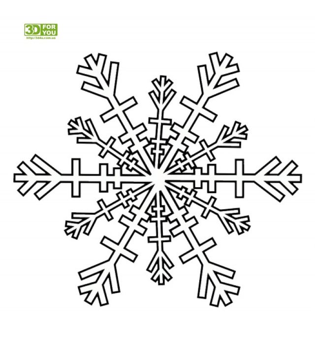 Трафарети на Новий 2024 рік: шаблони, як зробити витинанки для вікон - фото 372751