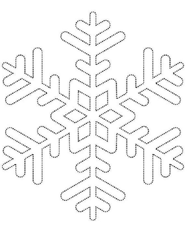 Трафарети на Новий 2024 рік: шаблони, як зробити витинанки для вікон - фото 372756