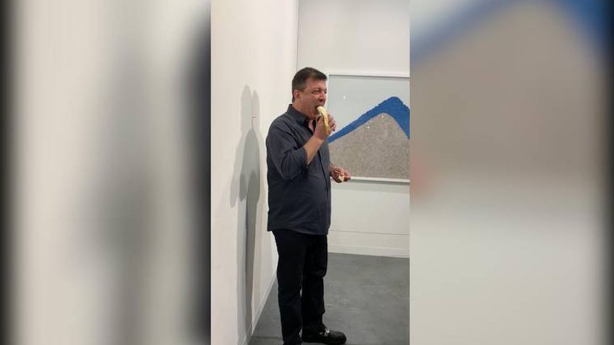 У США художник з'їв банан за 120 тисяч доларів - фото 1