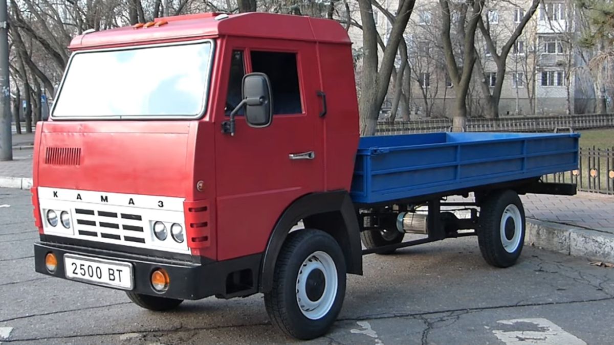 В Україні зробили електричний КамАЗ з запасом ходу 300 км: фото