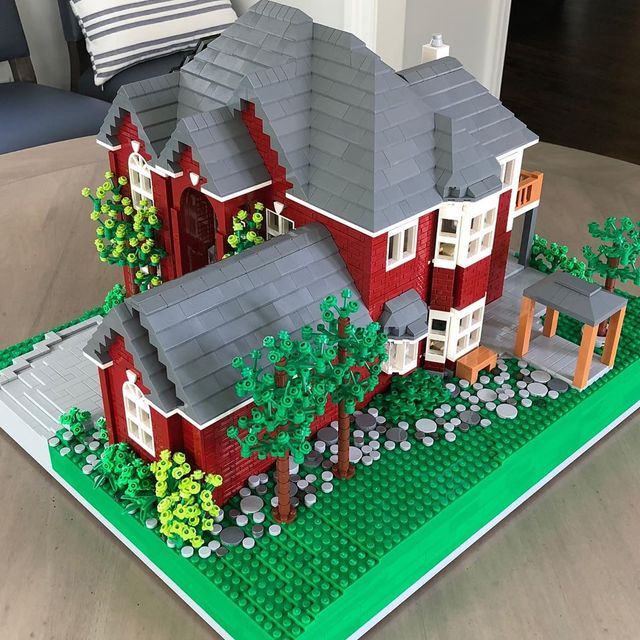 Американка будує з LEGO копії приватних будинків за чималу плату - фото 373925